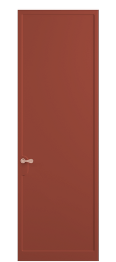 Дверь межкомнатная 7501 NCS S 3040-Y80R. Цвет NCS NCS S 3040-Y80R. Материал Гладкая эмаль. Коллекция Софтформ. Картинка.