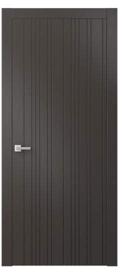Межкомнатная дверь АКП 8051 МАН Матовый антрацит. Цвет Матовый антрацит. Материал Гладкая эмаль. Коллекция Linea. Фото. Дверь межкомнатная АКП 8051 МАН Матовый антрацит. Цвет Матовый антрацит. Материал Гладкая эмаль. Коллекция Linea. Картинка.