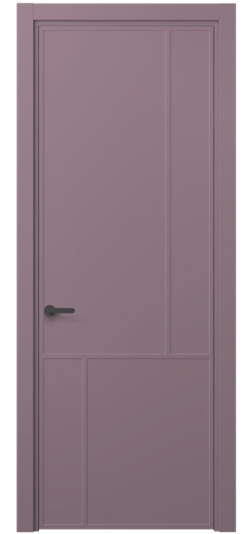 Дверь межкомнатная 8606 Пастельно-фиолетовый RAL 4009. Цвет RAL Пастельно-фиолетовый RAL 4009. Материал Гладкая эмаль. Коллекция Frame. Картинка.