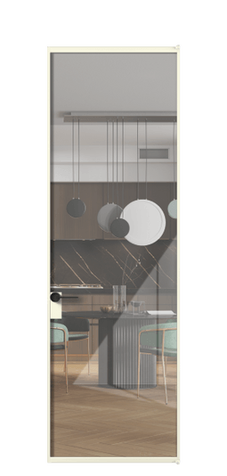 Межкомнатная дверь АЛПЛ040.01 АМБ Алюминий молочно-белый Stopsol Clear прозрачное. Цвет Алюминий молочно-белый. Материал Алюминий в эмали. Коллекция Formato. Фото. Дверь межкомнатная АЛПЛ040.01 АМБ Алюминий молочно-белый Stopsol Clear прозрачное. Цвет Алюминий молочно-белый. Материал Алюминий в эмали. Коллекция Formato. Картинка.