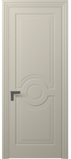 Дверь межкомнатная АКП 8361 МБСР. Цвет Матовый бежево-серый. Материал Гладкая эмаль. Коллекция Rocca. Картинка.