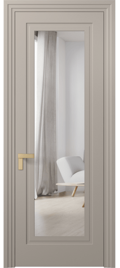 Межкомнатная дверь 8303 МБСК Зеркало с одной стороны. Цвет Матовый бисквитный. Материал Гладкая эмаль. Коллекция Rocca. Фото. Дверь межкомнатная 8303 МБСК Зеркало с одной стороны. Цвет Матовый бисквитный. Материал Гладкая эмаль. Коллекция Rocca. Картинка.