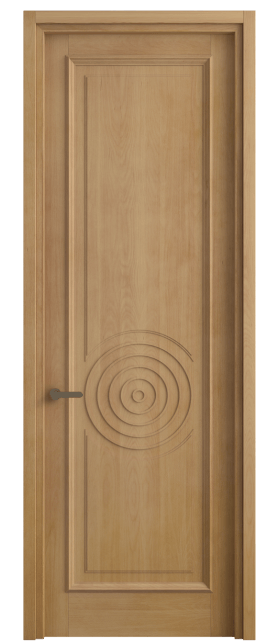 Дверь межкомнатная 6709 БНМ. Цвет Бук натуральный матовый. Материал Массив бука матовый. Коллекция Шарм. Картинка.