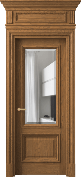 Дверь межкомнатная 7302 ДПР.М ПРОЗ Ф. Цвет Дуб пряный матовый. Материал Массив дуба матовый. Коллекция Антик. Картинка.