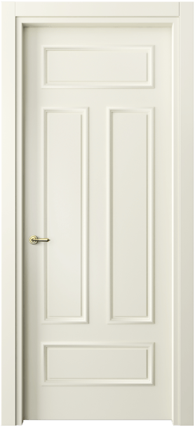 Дверь межкомнатная 8143 ММБ. Цвет Матовый молочно-белый. Материал Гладкая эмаль. Коллекция Париж. Картинка.